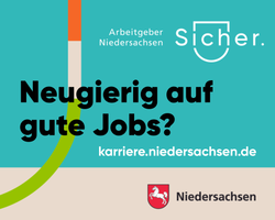 Banner zum Karriereportal auf den Webseiten